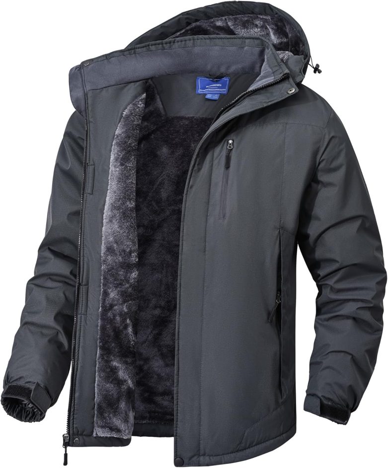 Men's Winter Ski Snow Jacket Mountain Waterproof Windproof Rain Jacket