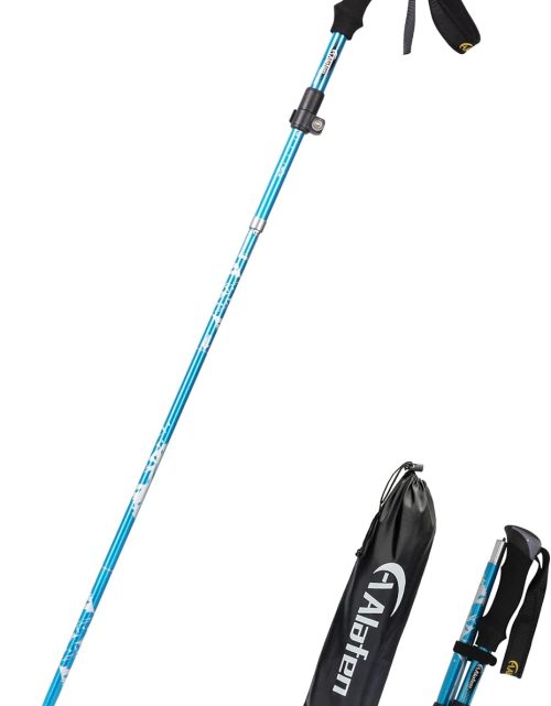 Walking Stick - Collapsible Trekking Pole for Men and Women,7075 Aluminum Hiking Stick for Seniors